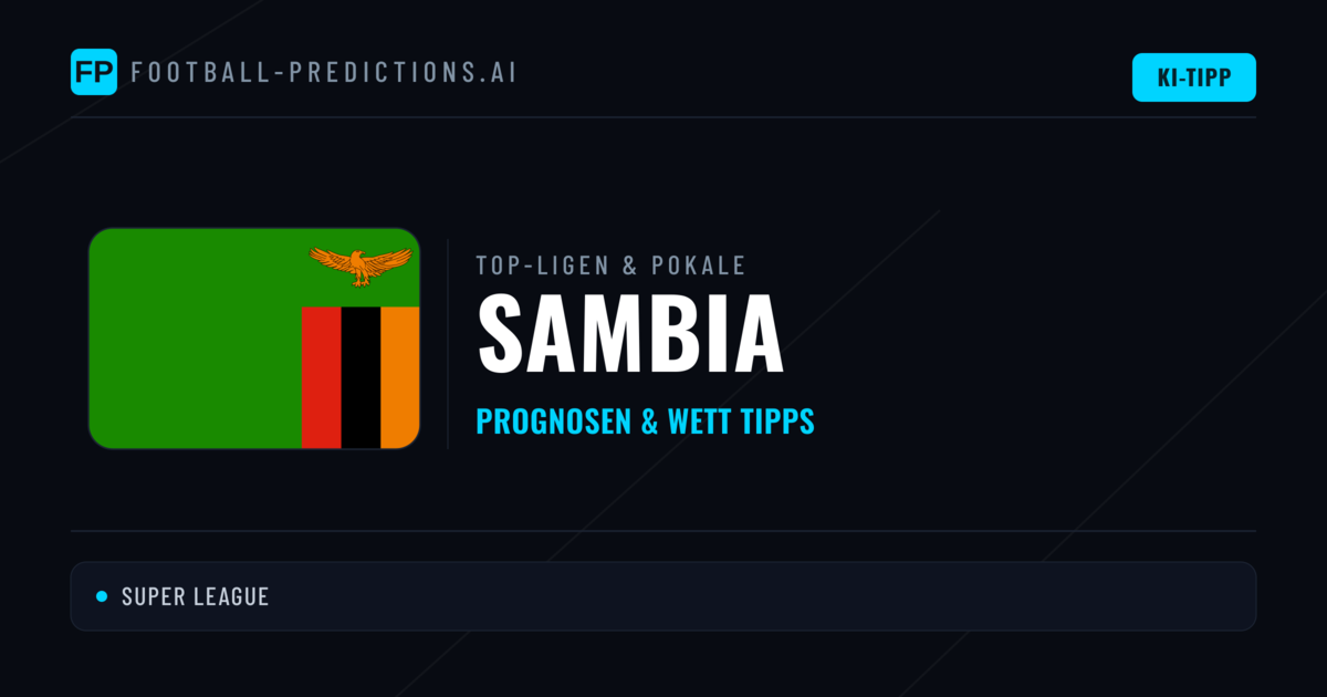 Sambia Prognosen & Tipps