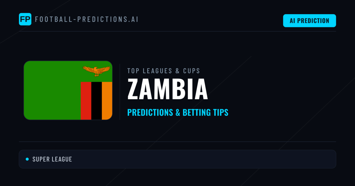 Zambia Football Predictions & Betting Tips