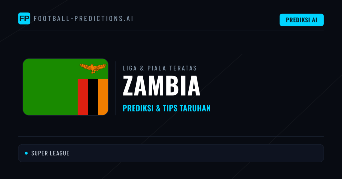 Prediksi Bola Malam Ini & Tips Zambia