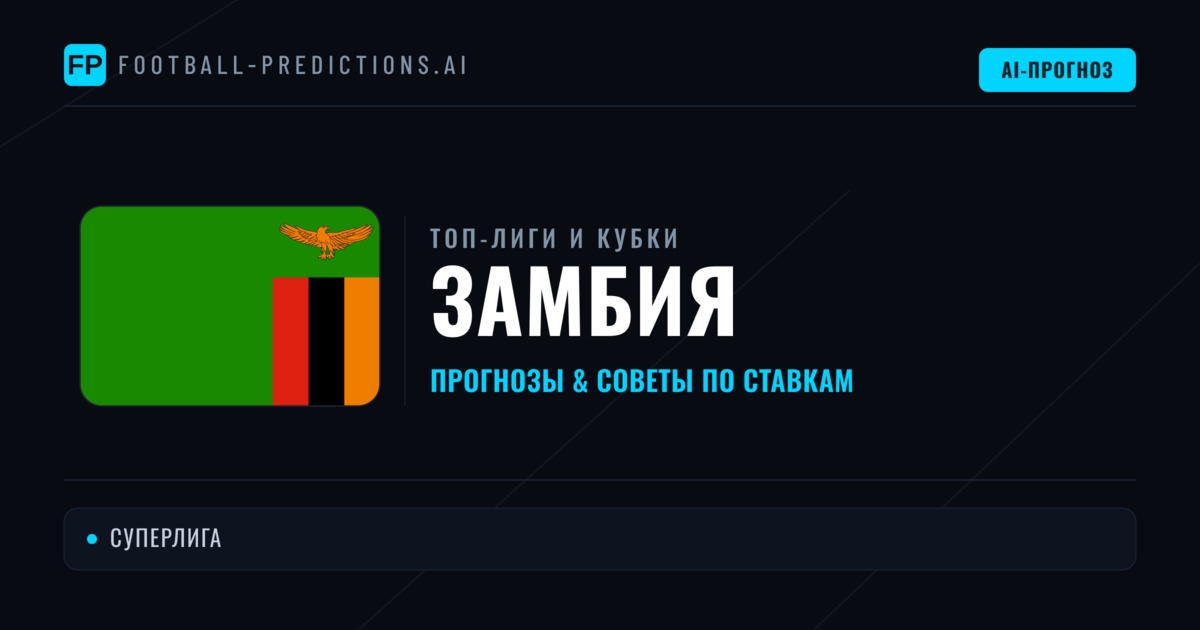 Прогнозы и советы по футболу Замбия