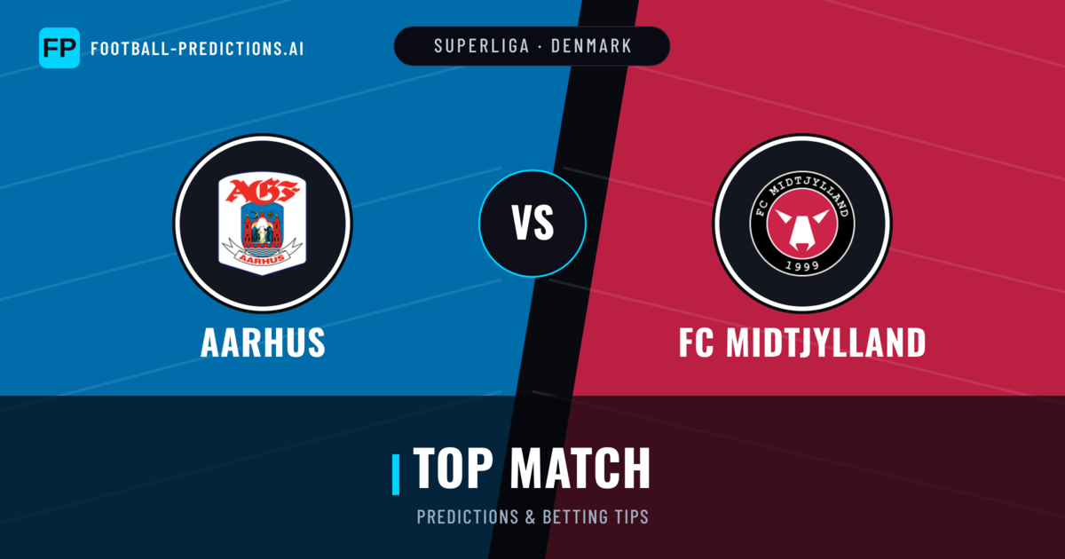 Aarhus vs FC Midtjylland Predictions & Stats