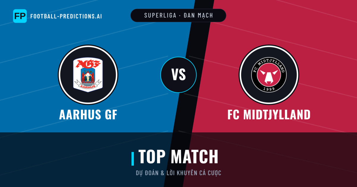 Aarhus GF vs FC Midtjylland Dự đoán & Thống kê