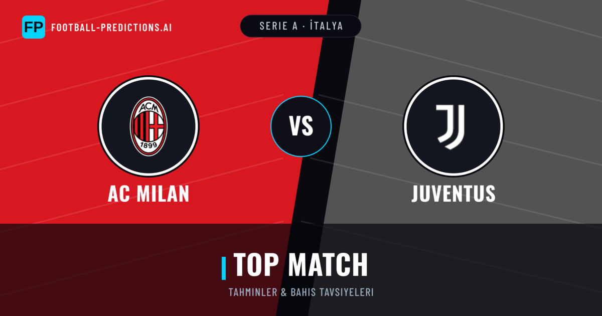AC Milan vs Juventus Tahminleri & İstatistikler