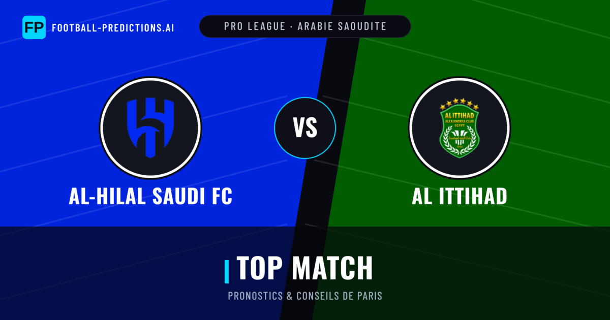 Al-Hilal Saudi FC vs Al Ittihad Pronostics & Statistiques
