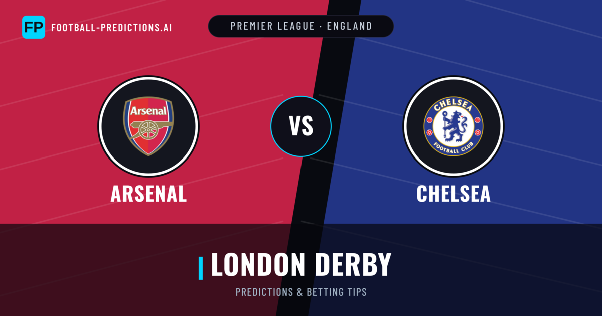 Arsenal vs Chelsea Predictions & Stats
