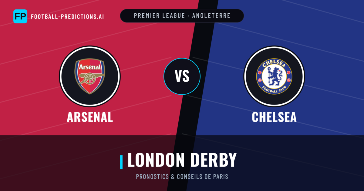 Arsenal vs Chelsea Pronostics & Statistiques
