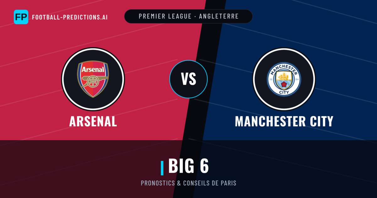Arsenal vs Manchester City Pronostics & Statistiques