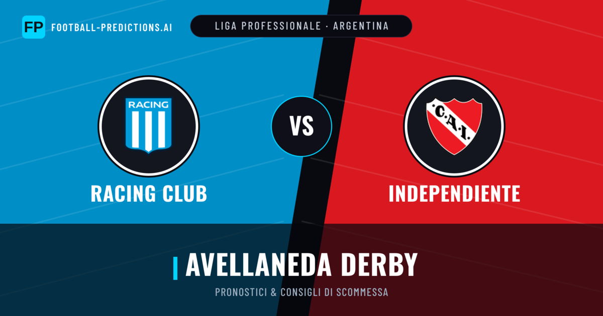 Pronostici e Statistiche Racing Club vs Independiente