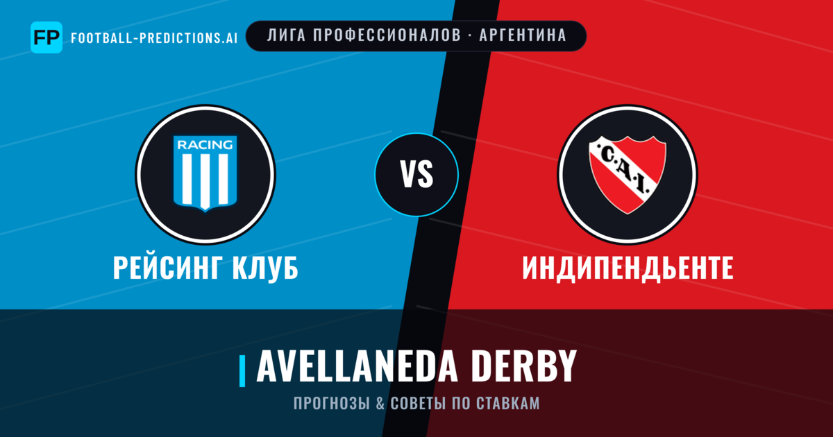Рейсинг Клуб vs Индипендьенте прогнозы и статистика
