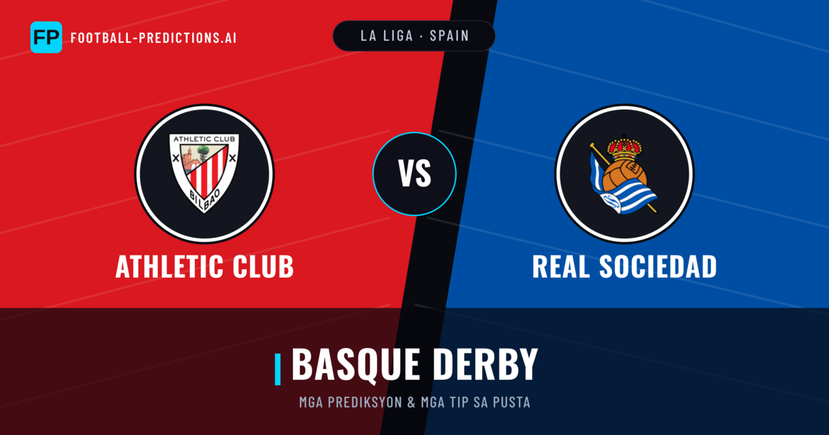 Athletic Club vs Real Sociedad Predictions & Stats