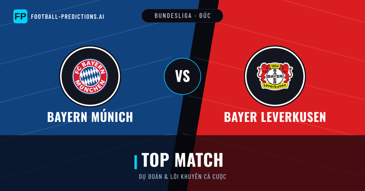 Bayern Múnich vs Bayer Leverkusen Dự đoán & Thống kê