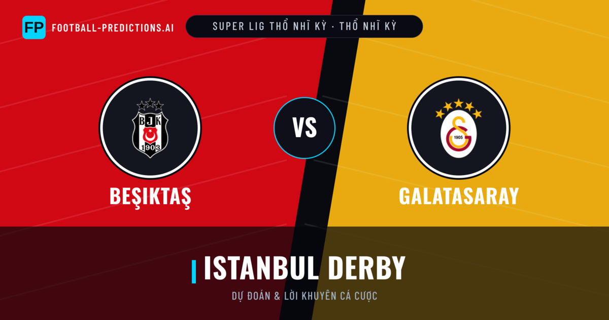 Beşiktaş vs Galatasaray Dự đoán & Thống kê