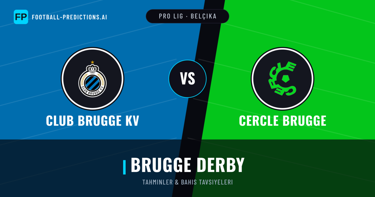Club Brugge KV vs Cercle Brugge Tahminleri & İstatistikler