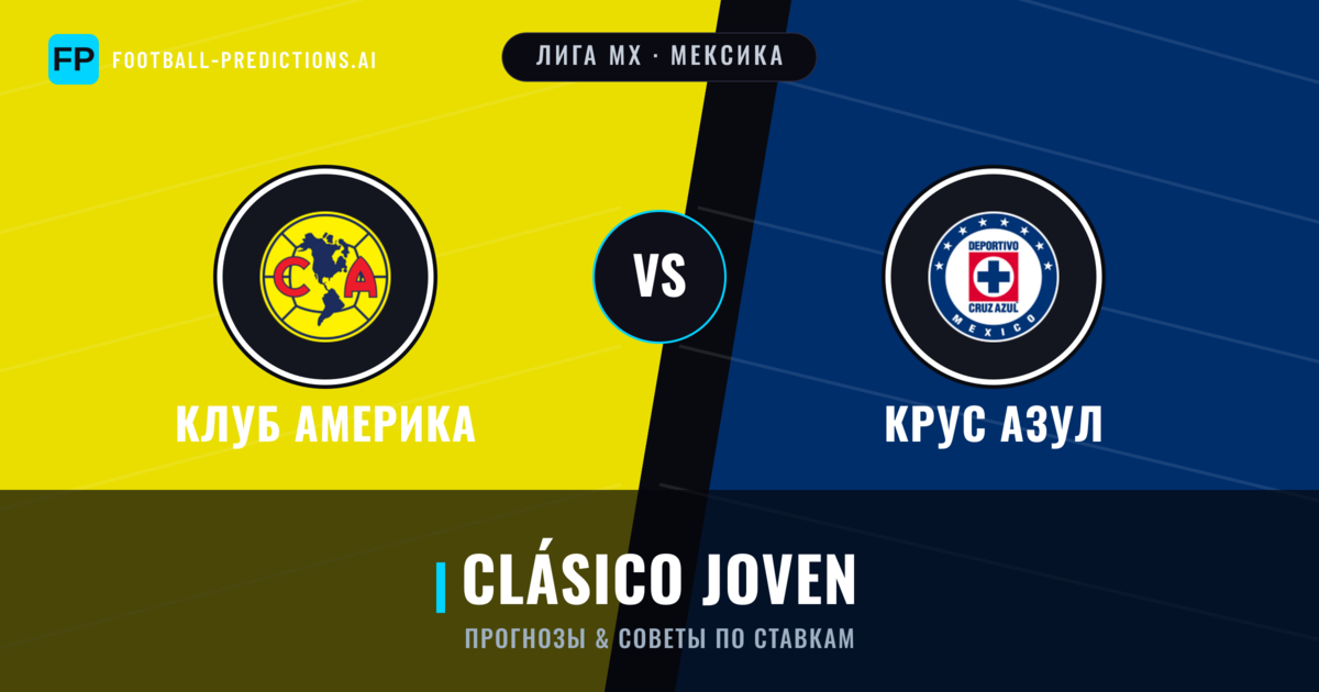 Клуб Америка vs Крус Азул прогнозы и статистика