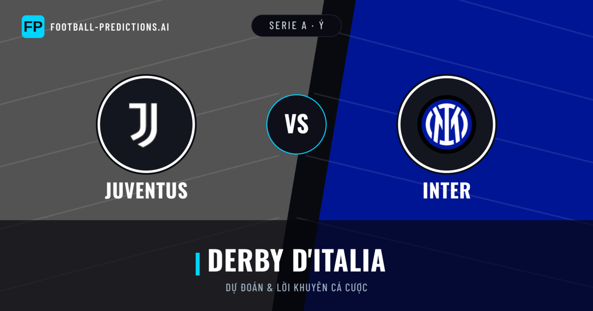 Juventus vs Inter Dự đoán & Thống kê