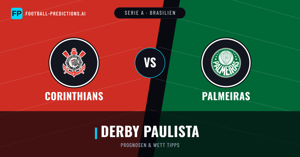 Corinthians vs Palmeiras Prognosen & Statistiken