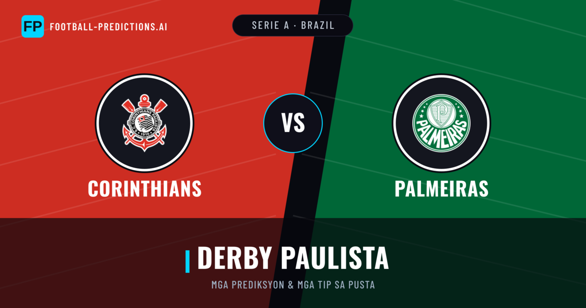 Corinthians vs Palmeiras Predictions & Stats