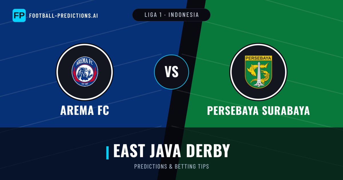 Arema FC vs Persebaya Surabaya Predictions & Stats