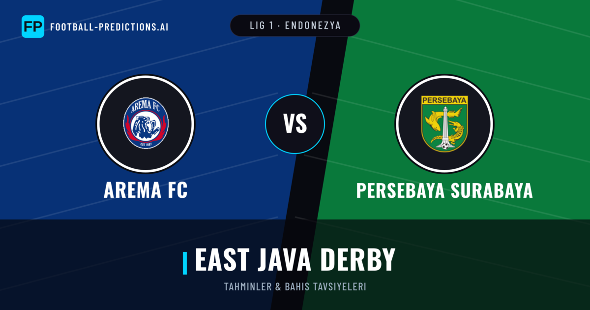 Arema FC vs Persebaya Surabaya Tahminleri & İstatistikler