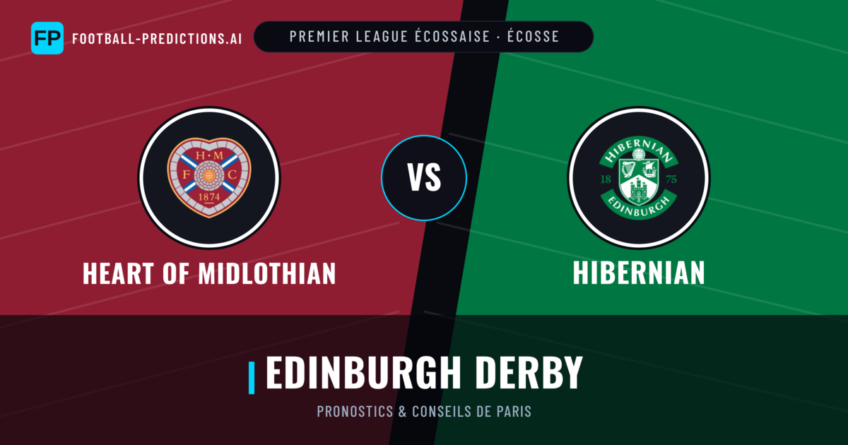 Heart of Midlothian vs Hibernian Pronostics & Statistiques