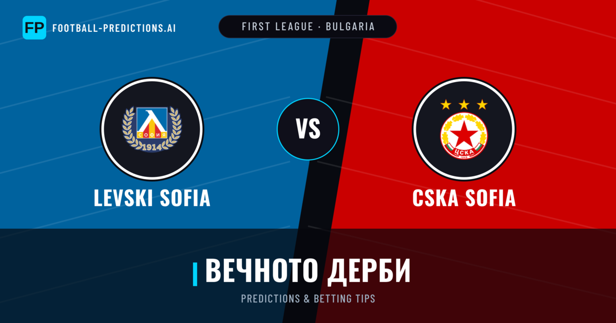 Levski Sofia vs CSKA Sofia Predictions & Stats