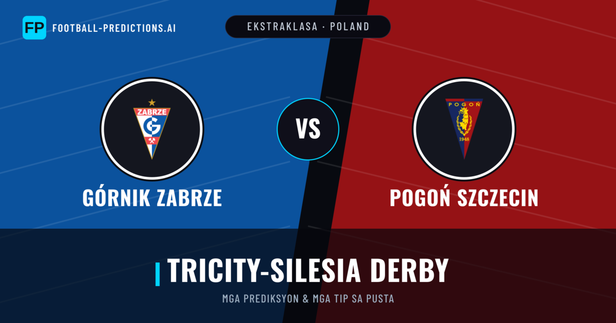 Górnik Zabrze vs Pogoń Szczecin Predictions & Stats