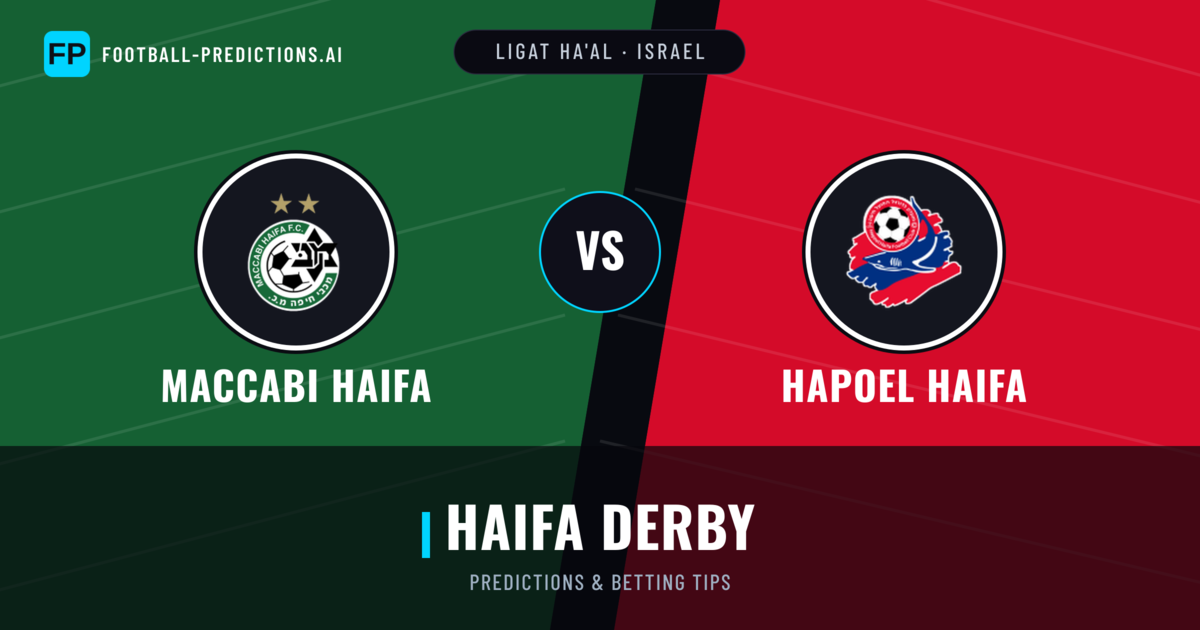 Maccabi Haifa vs Hapoel Haifa Predictions & Stats