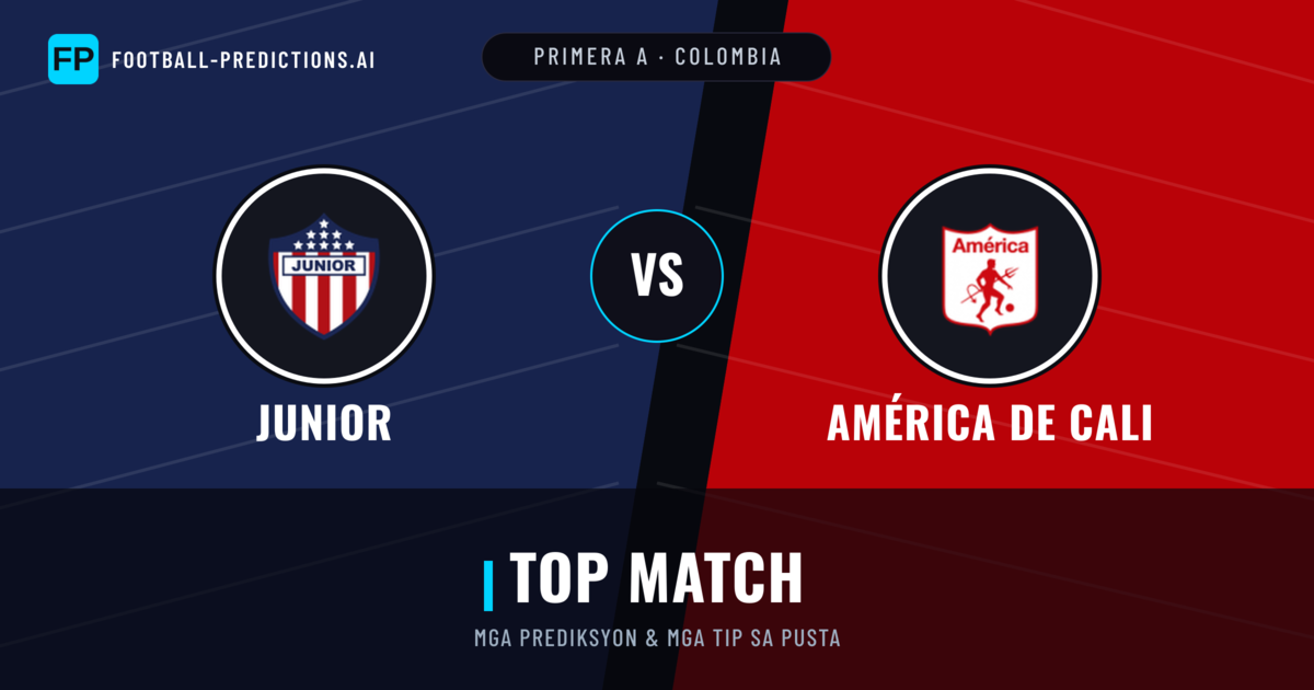 Junior vs América de Cali Predictions & Stats