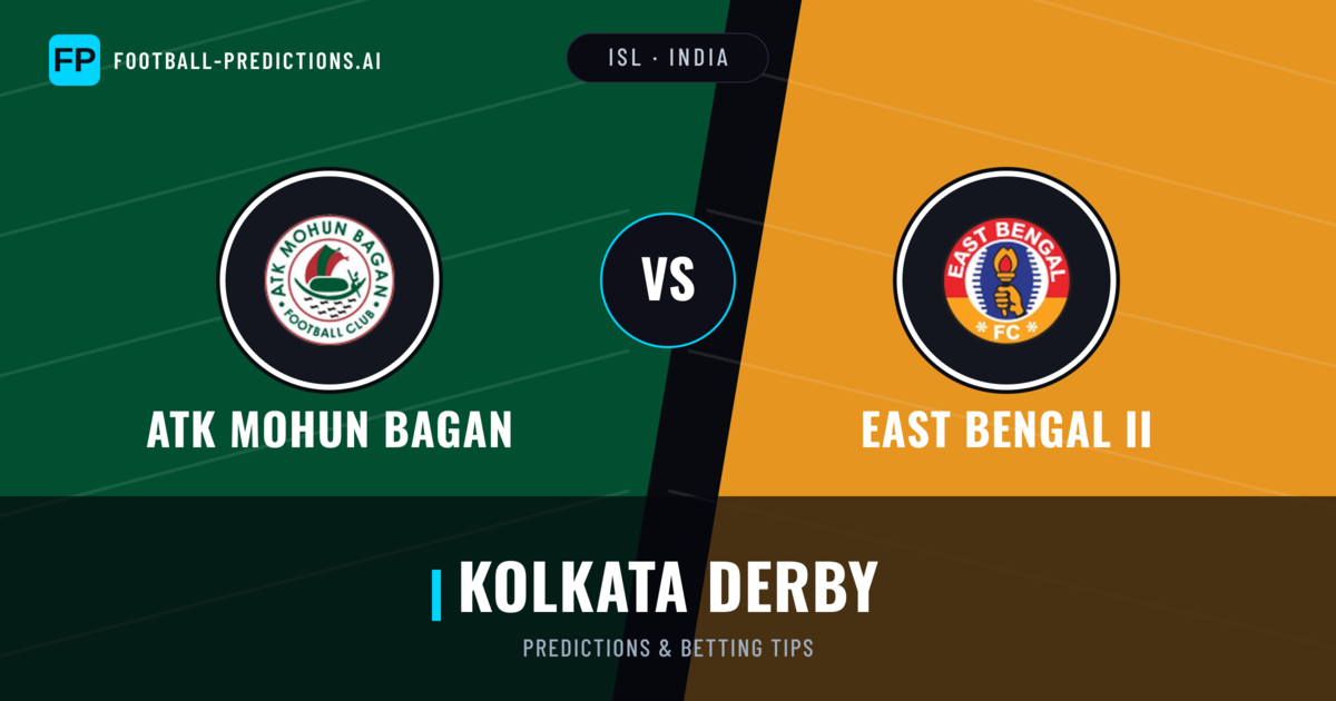 ATK Mohun Bagan vs East Bengal II Predictions & Stats