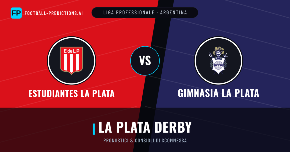 Pronostici e Statistiche Estudiantes La Plata vs Gimnasia La Plata