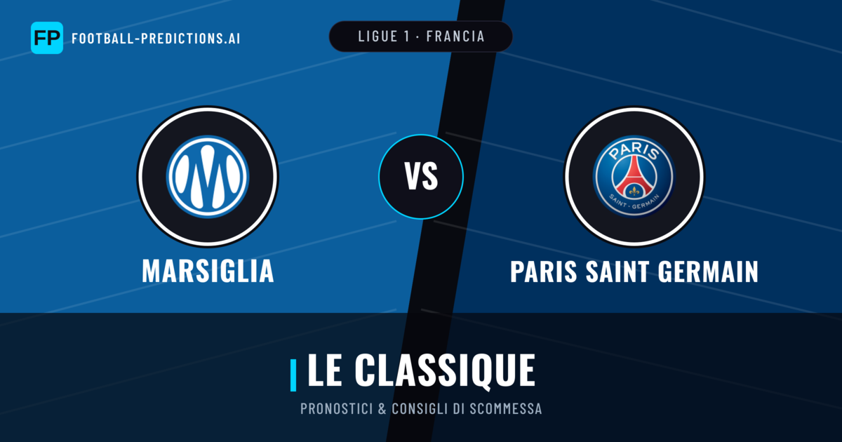 Pronostici e Statistiche Marsiglia vs Paris Saint Germain