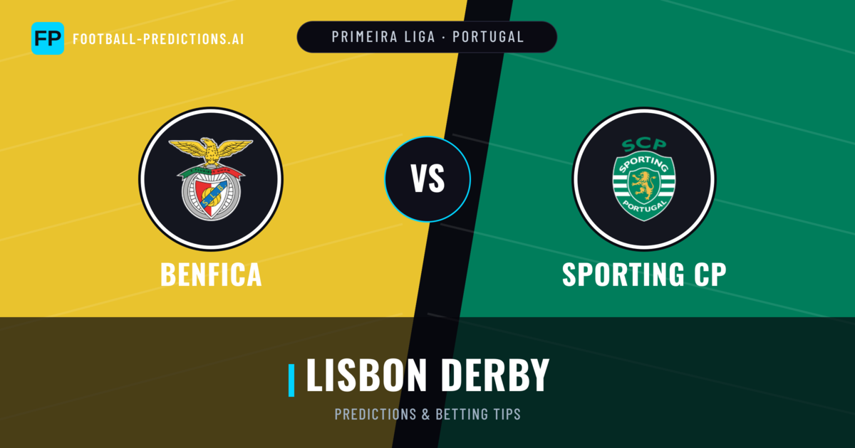 Benfica vs Sporting CP Predictions & Stats