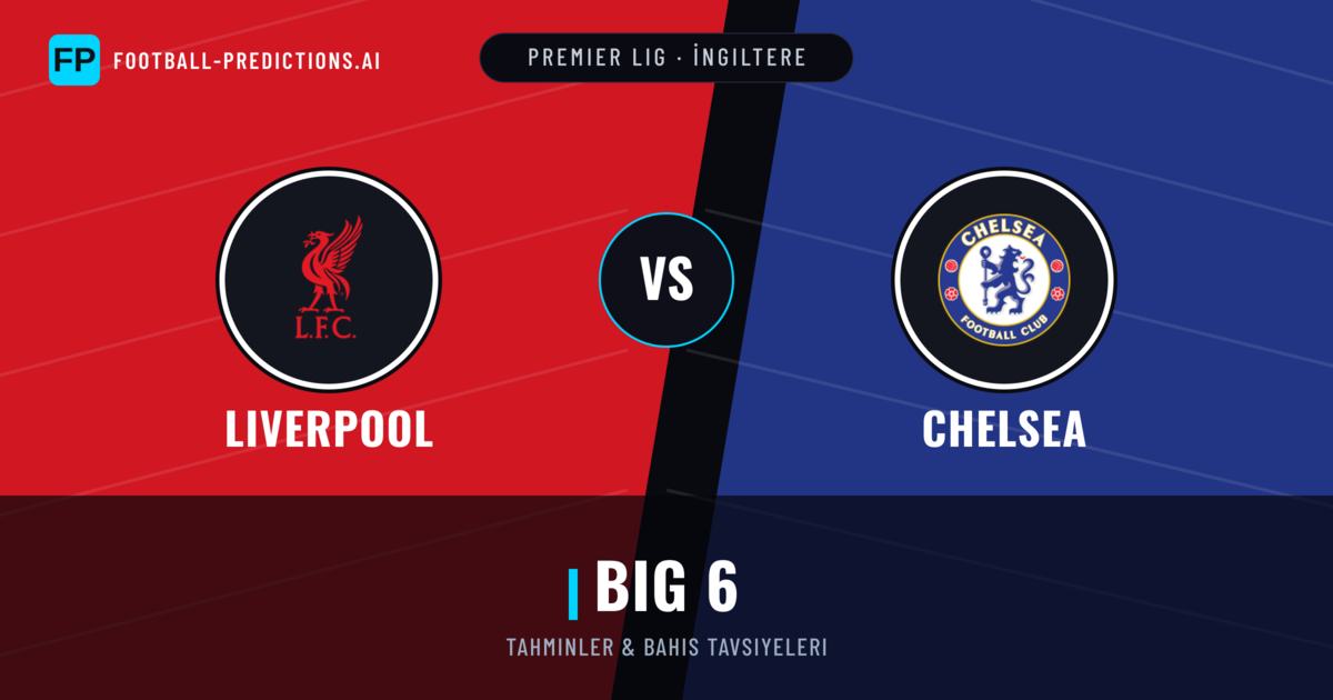 Liverpool vs Chelsea Tahminleri & İstatistikler