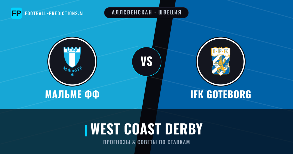 Мальме ФФ vs IFK Goteborg прогнозы и статистика