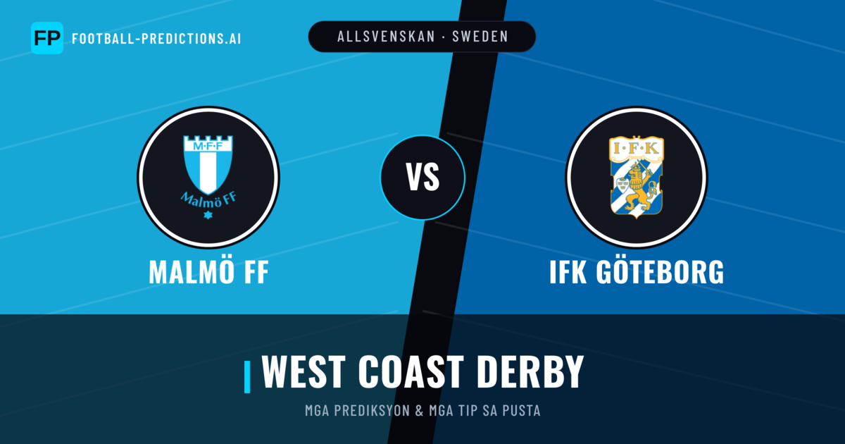 Malmö FF vs IFK Göteborg Predictions & Stats