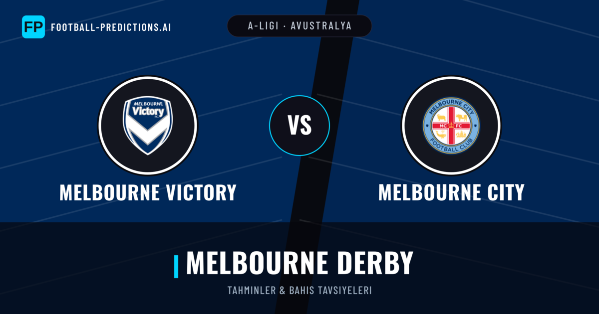 Melbourne Victory vs Melbourne City Tahminleri & İstatistikler