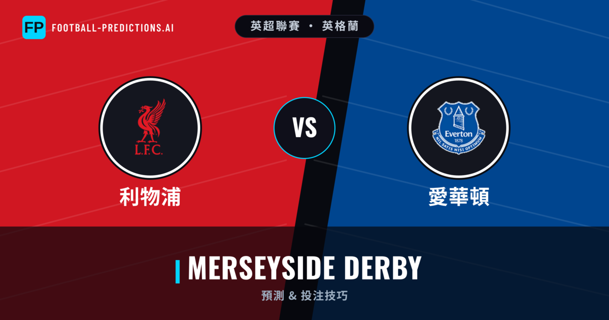 利物浦 vs 愛華頓 運彩分析｜足球預測與數據