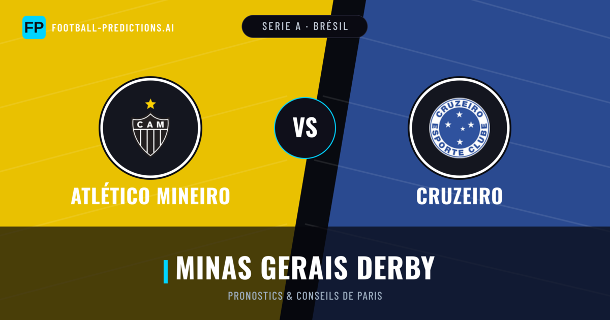Atlético Mineiro vs Cruzeiro Pronostics & Statistiques