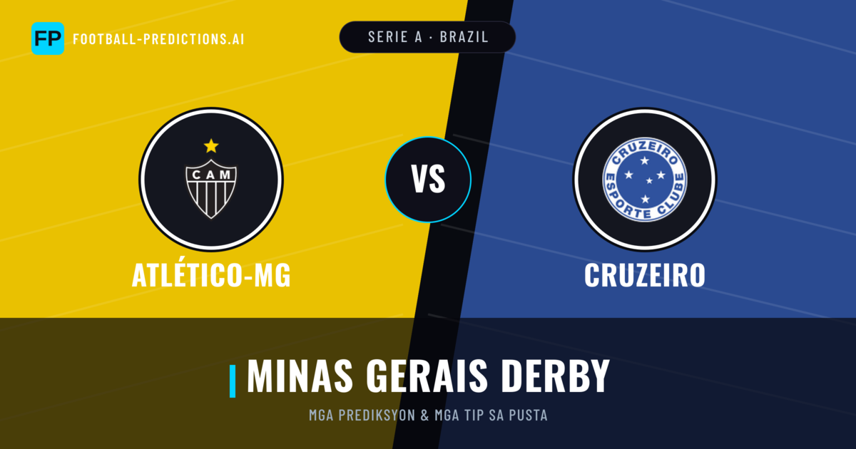 Atlético-MG vs Cruzeiro Predictions & Stats