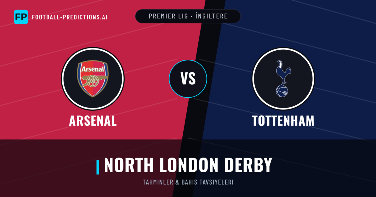 Arsenal vs Tottenham Tahminleri & İstatistikler