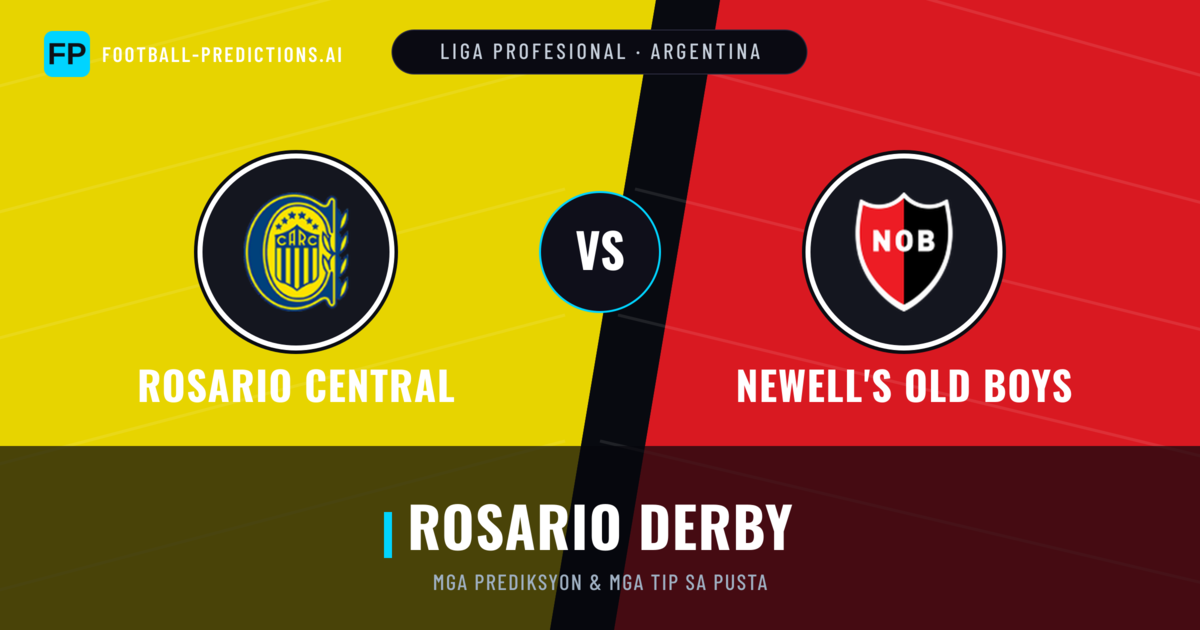 Rosario Central vs Newell's Old Boys Predictions & Stats