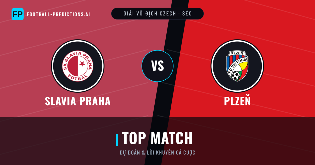Slavia Praha vs Plzeň Dự đoán & Thống kê