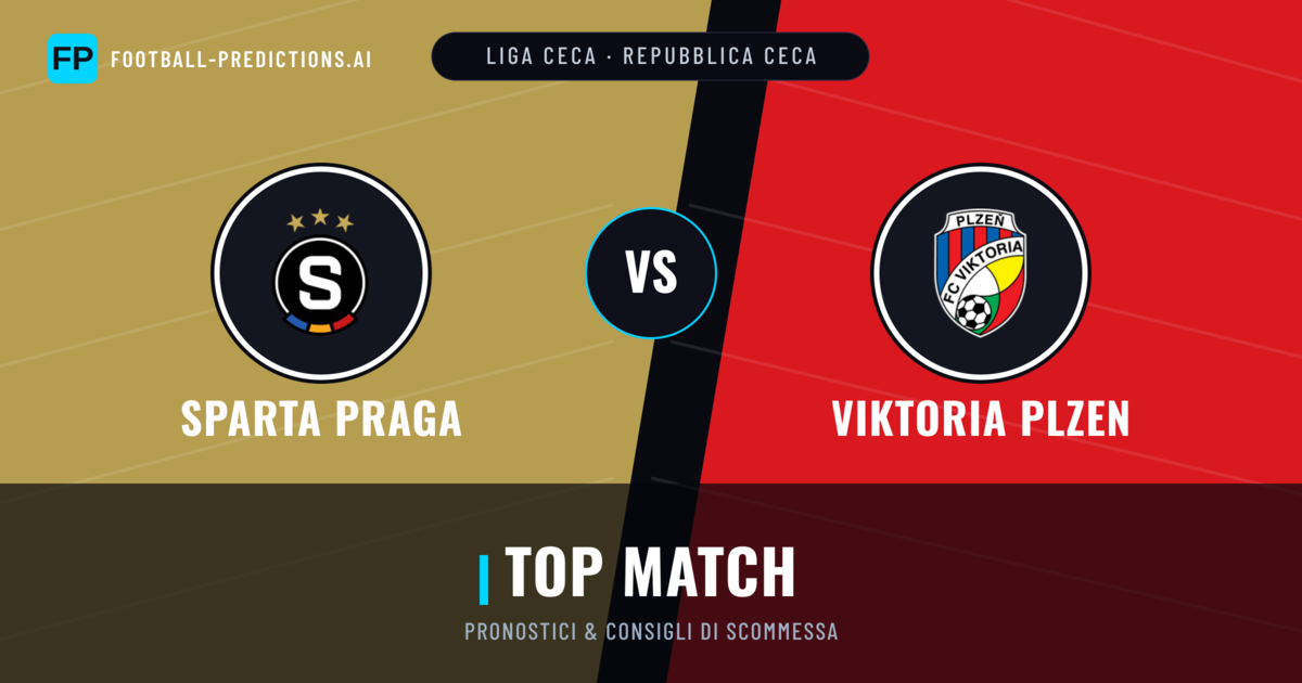 Pronostici e Statistiche Sparta Praga vs Viktoria Plzen