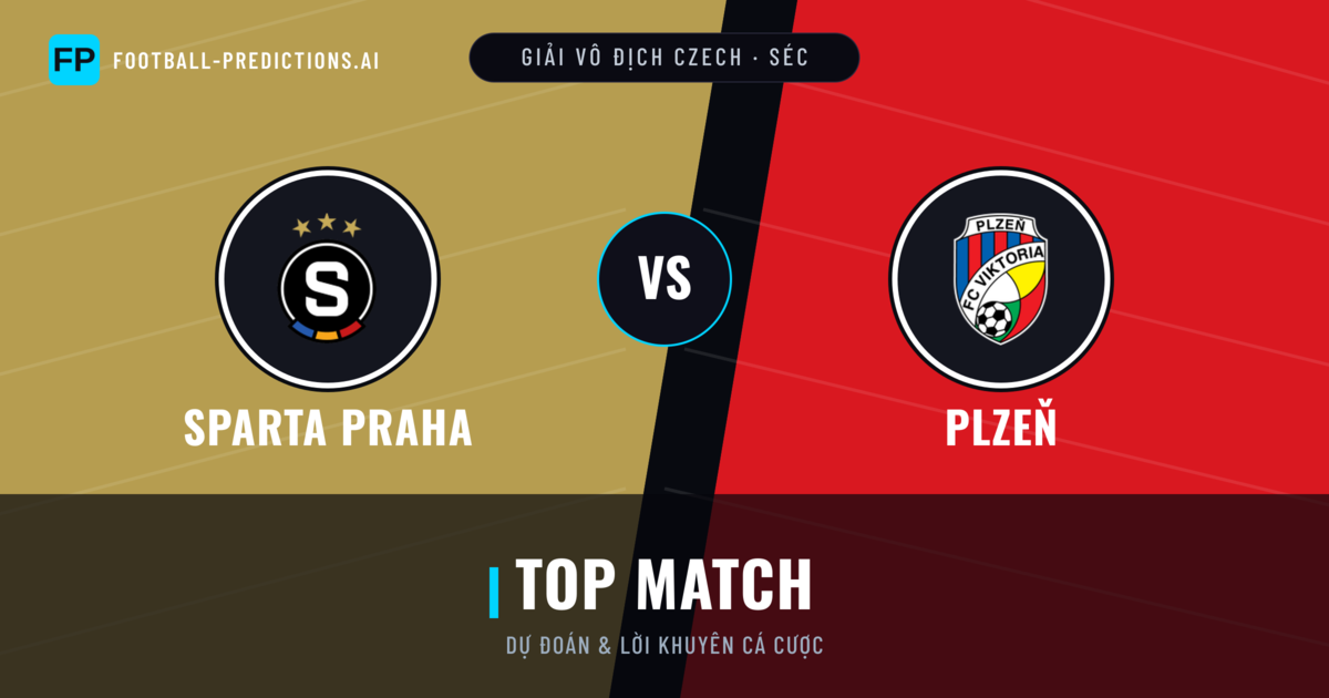 Sparta Praha vs Plzeň Dự đoán & Thống kê