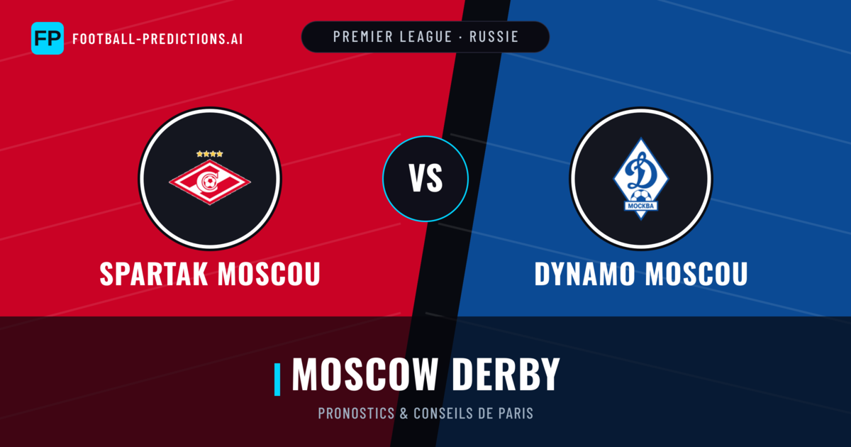 Spartak Moscou vs Dynamo Moscou Pronostics & Statistiques