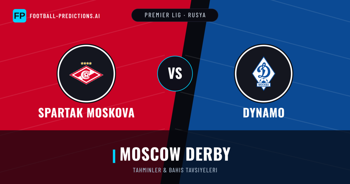 Spartak Moskova vs Dynamo Tahminleri & İstatistikler