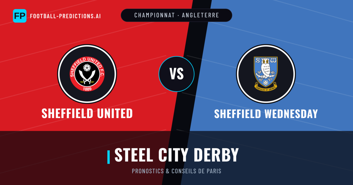 Sheffield United vs Sheffield Wednesday Pronostics & Statistiques