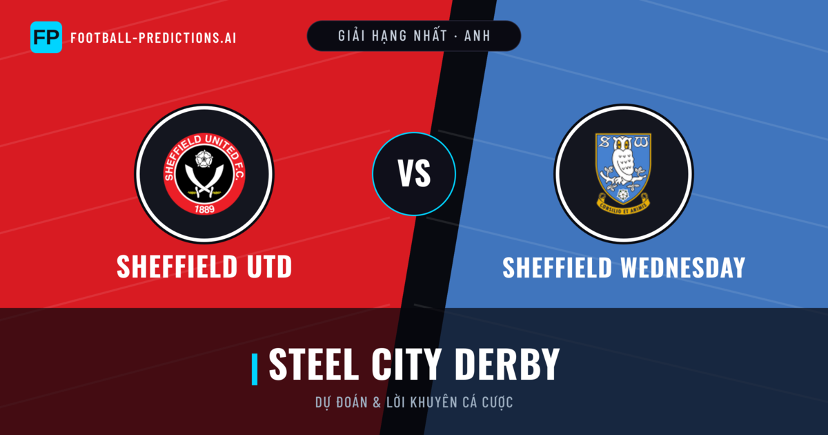 Sheffield Utd vs Sheffield Wednesday Dự đoán & Thống kê