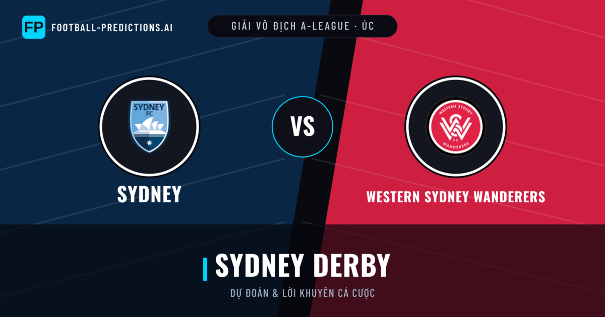 Sydney vs Western Sydney Wanderers Dự đoán & Thống kê