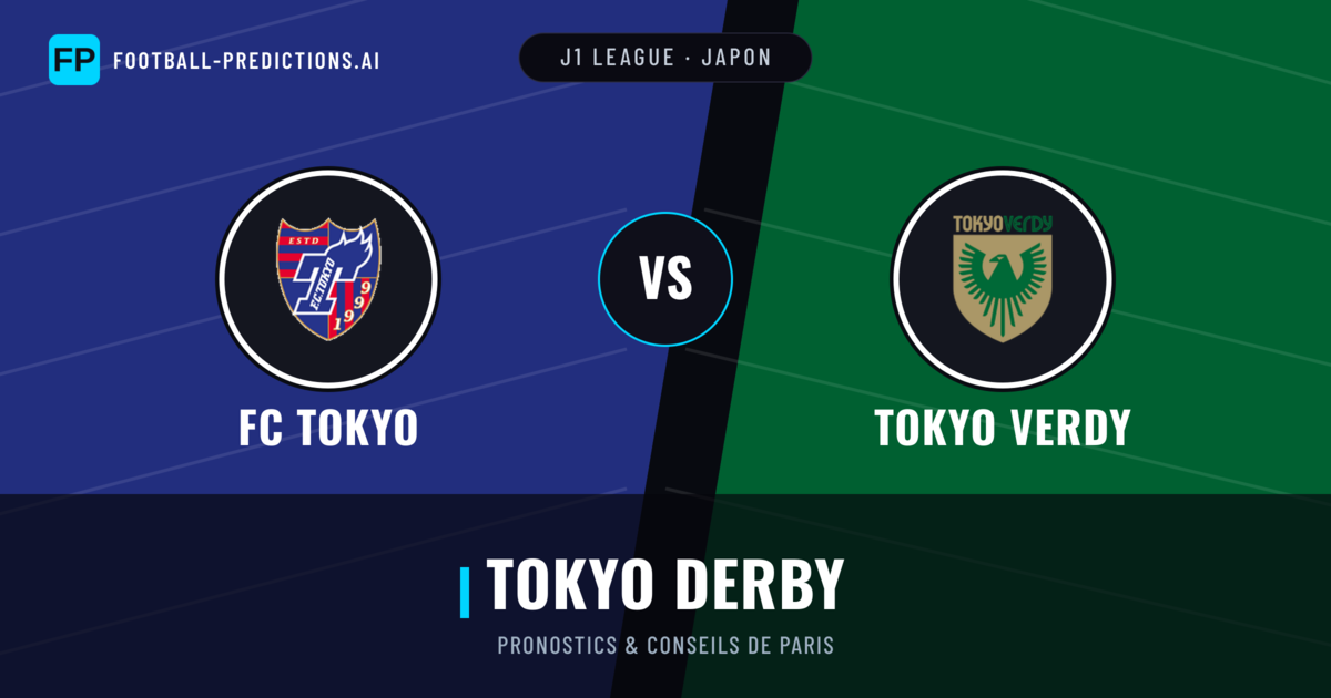 FC Tokyo vs Tokyo Verdy Pronostics & Statistiques